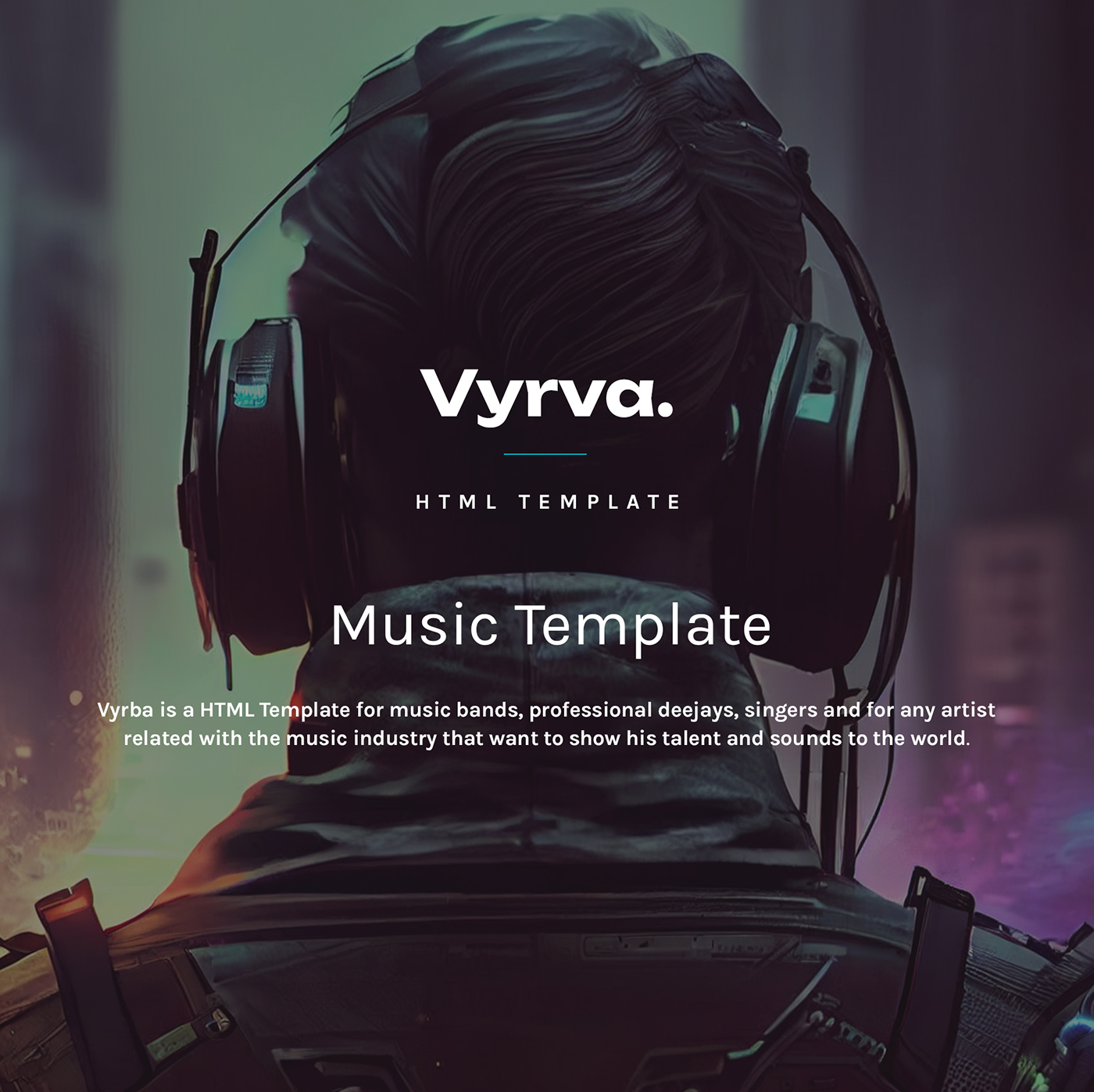 Vyrva- Music Band & Musician Template - 1