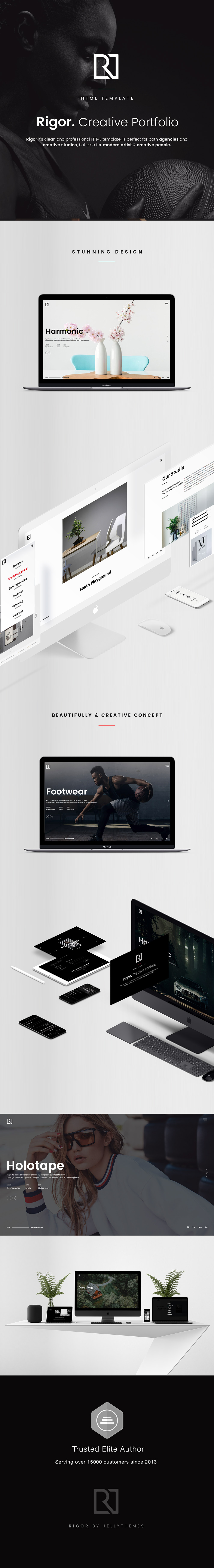 Rigor - Creative Portfolio HTML Template