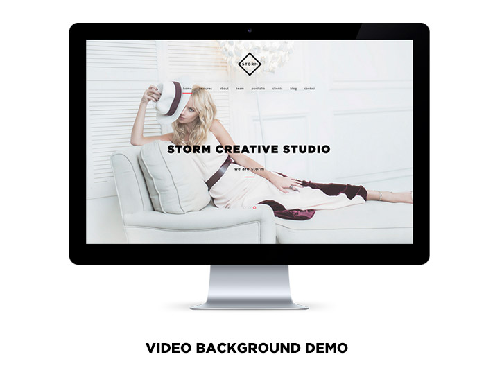 STORM | Creative One Page HTML5 Template - 3