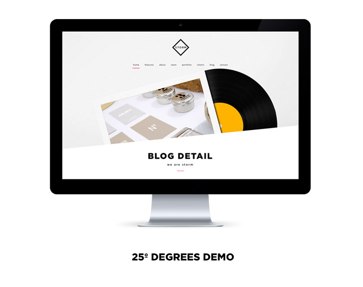 STORM | Creative One Page HTML5 Template - 4